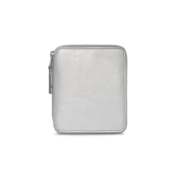 CDG Wallet - Silver Full Zip Around Wallet - (SA2100G)