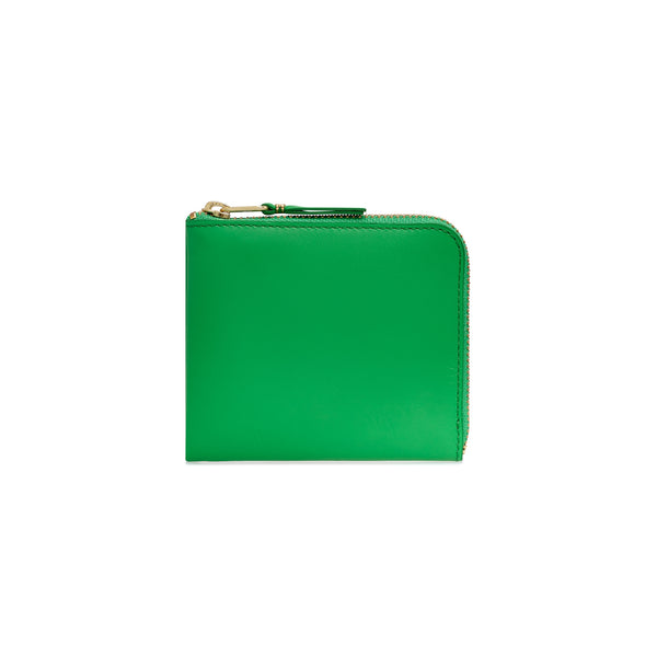 CDG Wallet - Classic Leather Zip Around Wallet - (Green SA3100C)