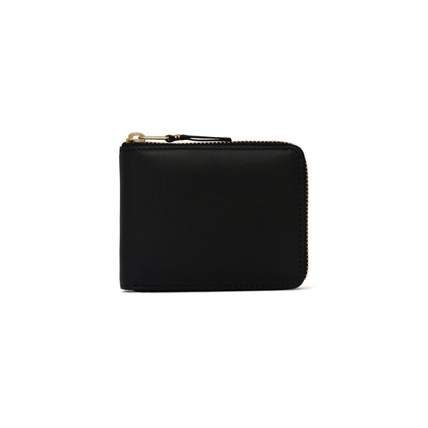 CDG Wallet - Classic Leather Full Zip Around Wallet - (Black SA7100)