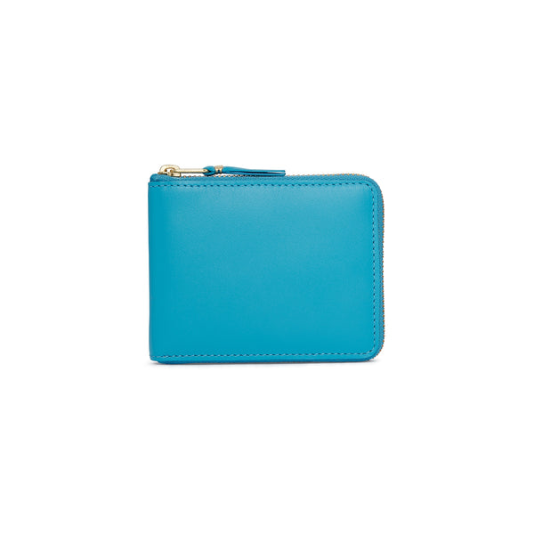 CDG Wallet - Colour Line Full Zip Around Wallet - (Blue SA7100)