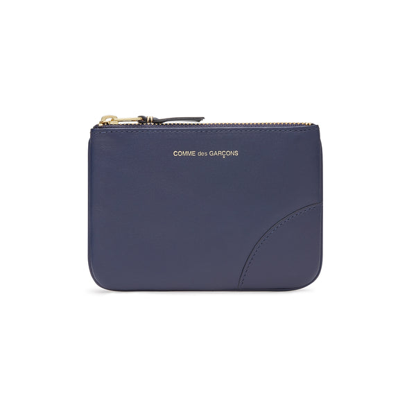 CDG Wallet - Classic Colour Wallet Zip Pouch - (SA8100 Navy)