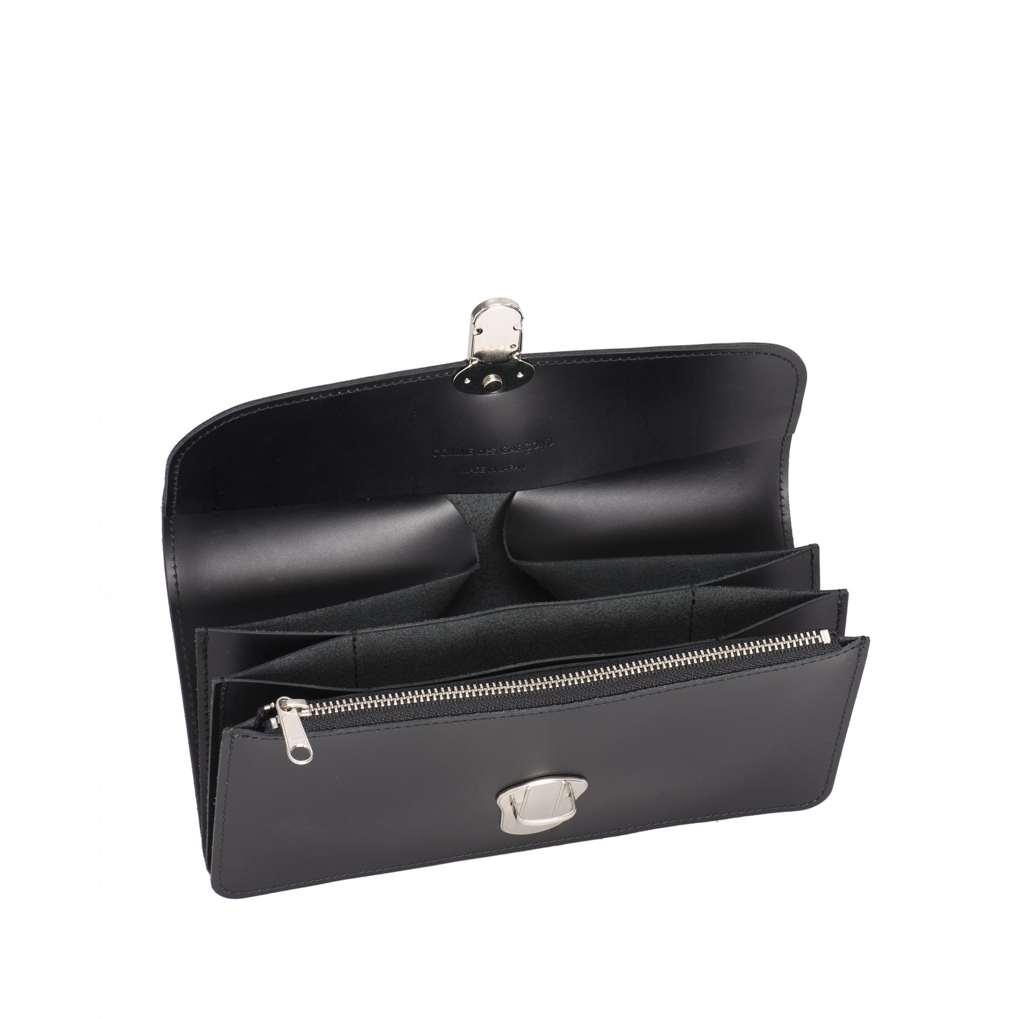 CDG Wallet - Stud Wallet - (Black SAJ11P6L) view 2, Click to Zoom in