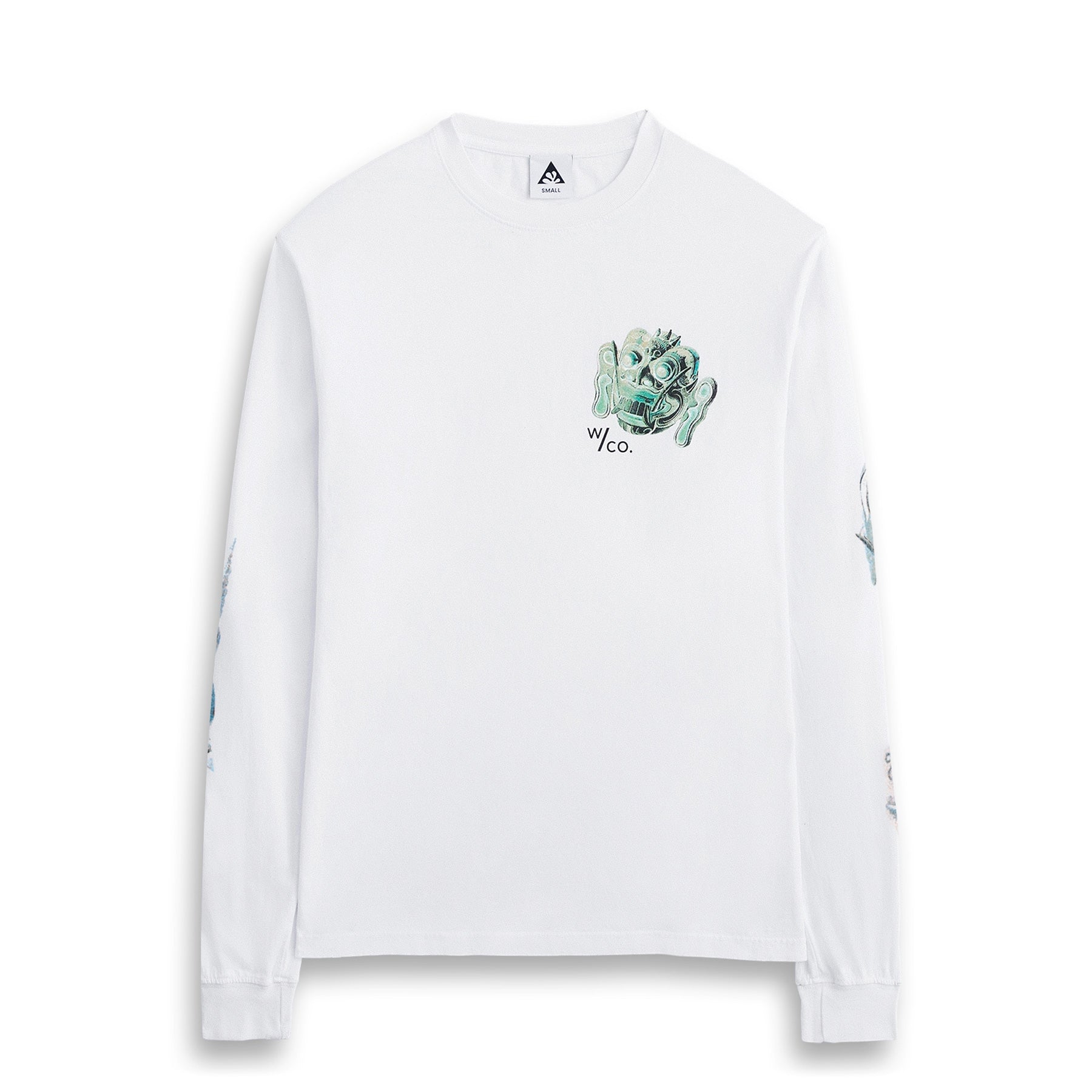 Wasted Collective Barong Ls Tee (White) view 1, Click to Zoom in