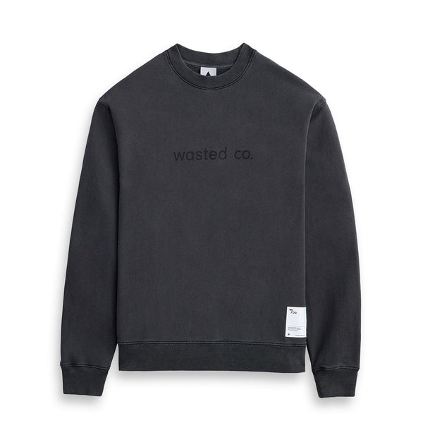 Wasted Collective - Fleece Crew - (Black)